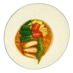 Red Curry Chicken Tender Rice