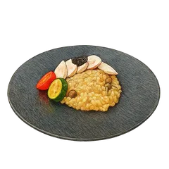 Sous-Vide Chicken Breast & Porcini Risotto