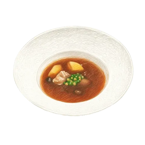 Shiitake & Yam Chicken Soup