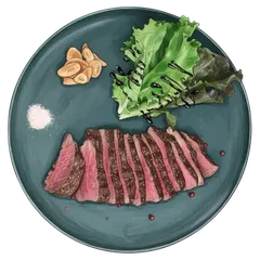 Garlic Shoulder Steak