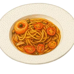 Smoked Salmon, Anchovy & Caper Tomato Pasta